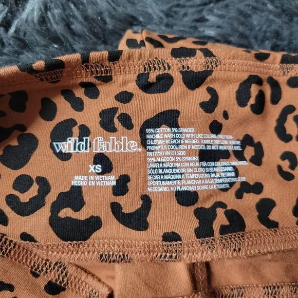 Wild Fable NWT Leopard Print Leggings - Picture 4 of 6